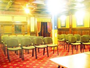 Uzhhorod. Hotel "Zakarpattya". Conferencehall.